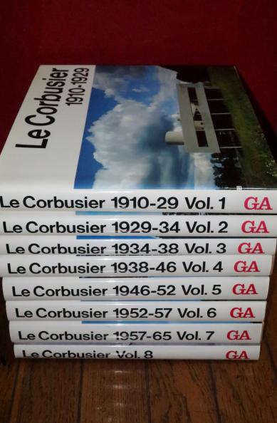 ル・コルビュジエ全作品集/Le Corbusier/全8巻/日本語版の買取価格 